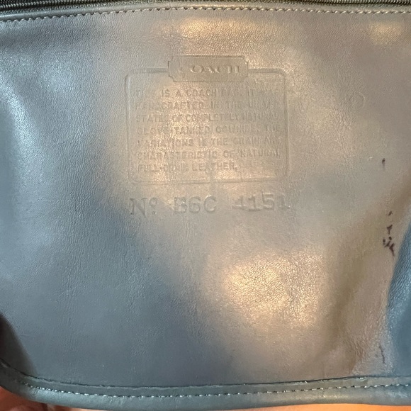 Rare vintage coach draw string bucket bag - Picture 5 of 5